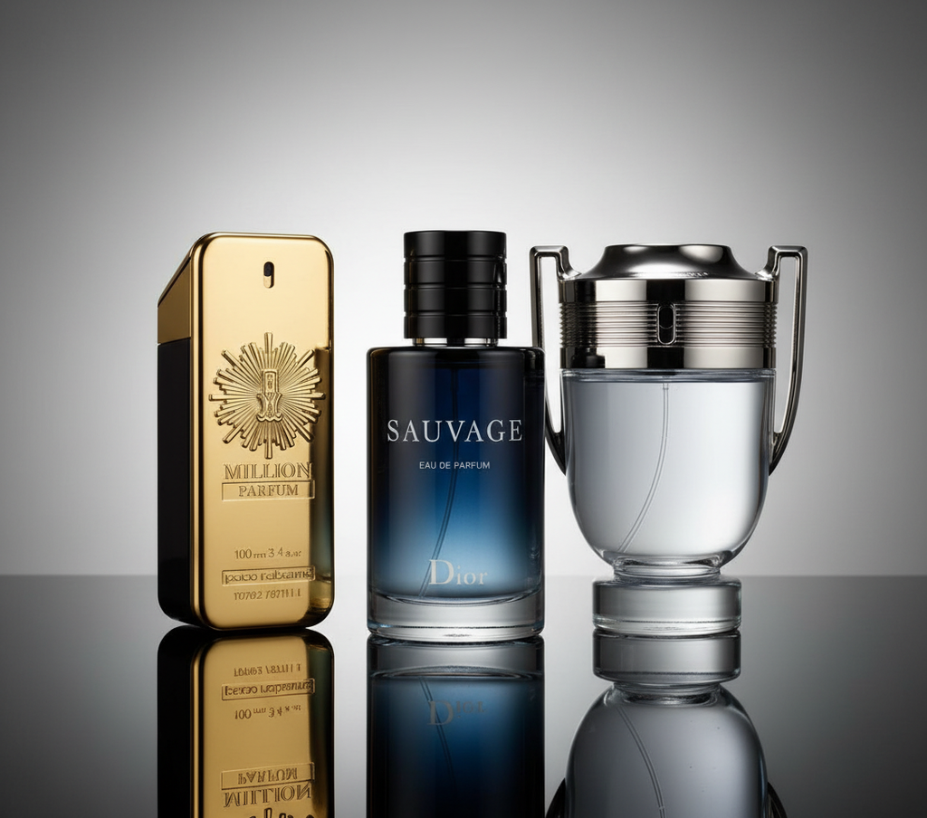 3 Parfumes One million, Invictus, Sauvage (3x1)